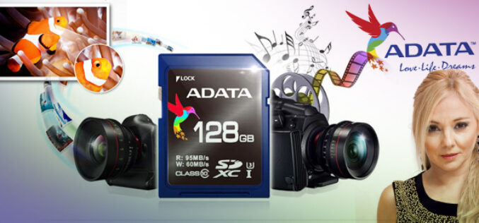 ADATA presenta tarjetas de memoria SDXC UHS-I Speed Class 3