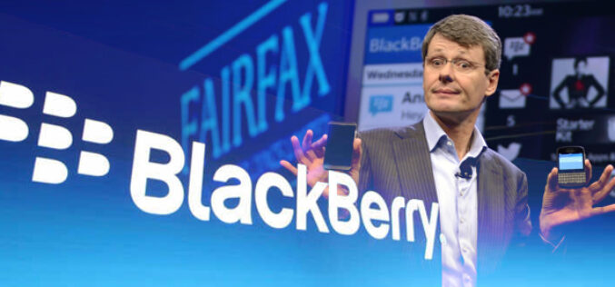 BlackBerry takes $1B investment from Fairfax and replaces CEO