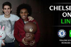 El Chelsea abre cuenta en LINE
