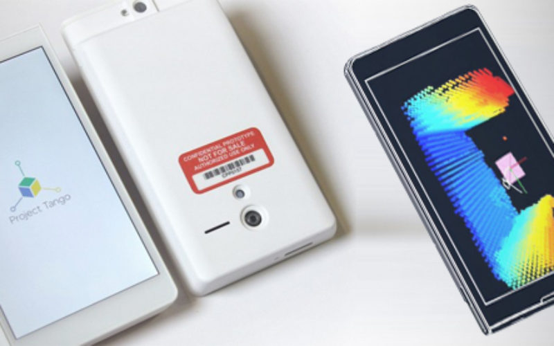 Smartphones……con sensores 3D