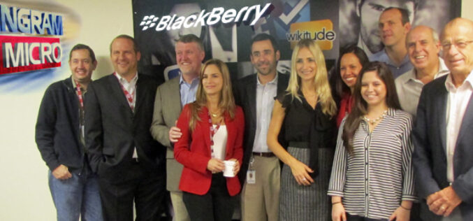 Ingram Micro held a welcome breakfast for BlackBerry