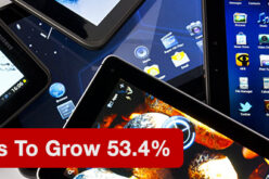 Tablets expected to grow 53.4% this year