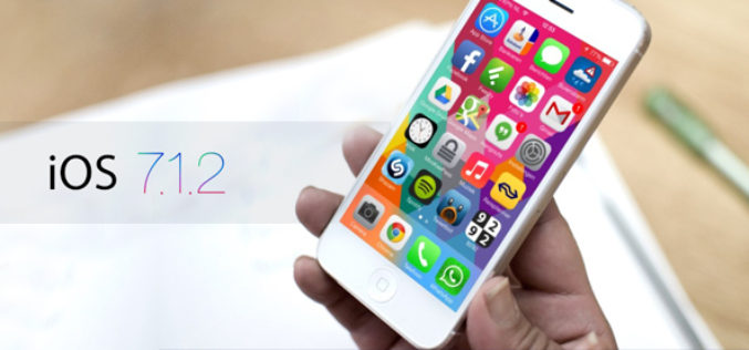 El lanzamiento de iOS 7.1.2