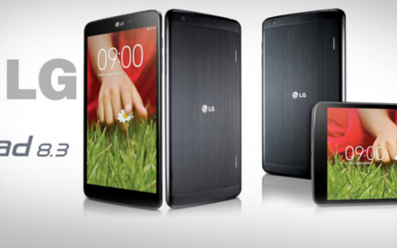 LG presentara su nueva tableta, la G Pad 8.3