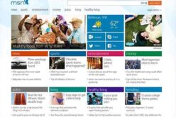 Nuevo diseno de MSN para Windows 8