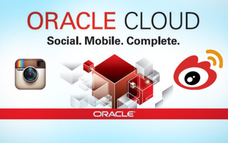 La Nube Social de Oracle Adiciona Soportes para Instagram y Weibo