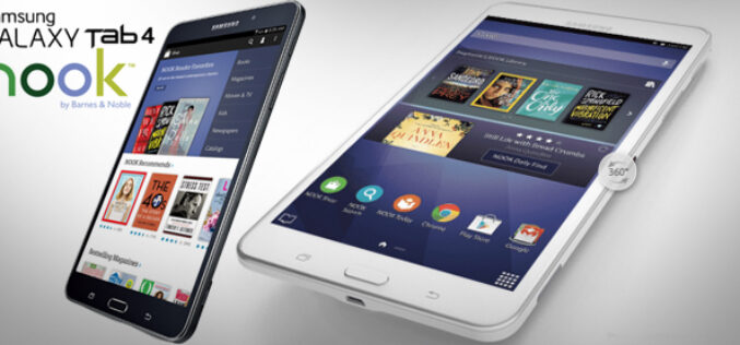 Samsung lanza su tablet Galaxy Tab 4 Nook para lectura digital