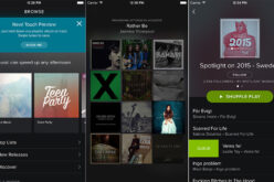 Spotify presenta Touch Preview