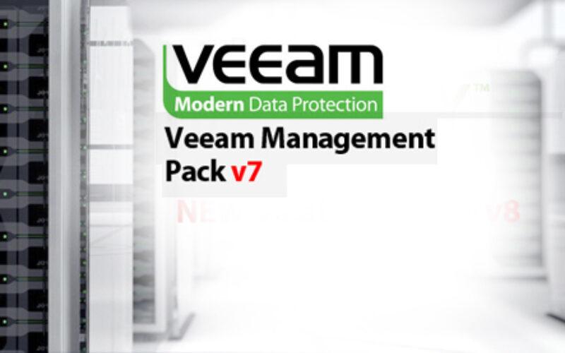 Veeam anuncia Management Pack v7