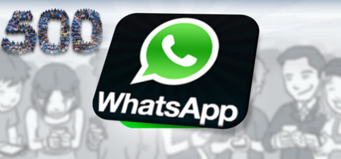 500 millones de usuarios para WhatsApp
