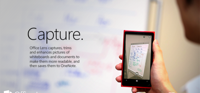 Office Lens nueva app de Microsoft para escanear