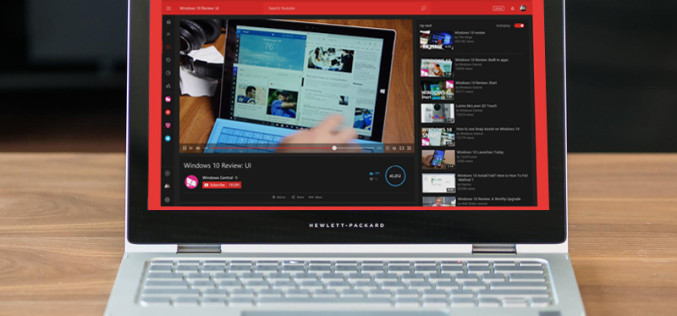 Así es la nueva y mejorada aplicación para YouTube en Windows 10