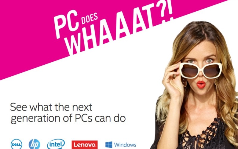 Por falta de compradores compañías de PC se unen en publicidad de $70 millones