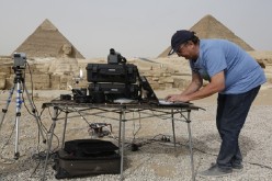 Un escáner para «desvelar los misterios» de las pirámides Guiza