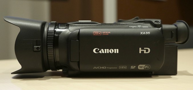 Canon lanza nuevas videocámaras HD ideales para profesionales