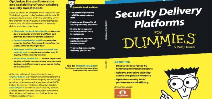 Gigamon presenta Security Delivery Platforms for Dummies