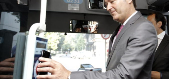 Chile ya cuenta con pago EMV sin contacto en el transporte público