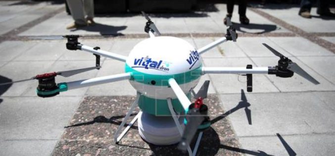 Compañía argentina presenta un dron capaz de salvar vidas