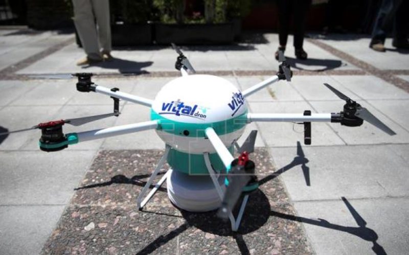 Compañía argentina presenta un dron capaz de salvar vidas