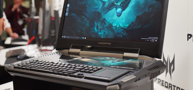 Acer presenta el Predator 21 X en el CES 2017