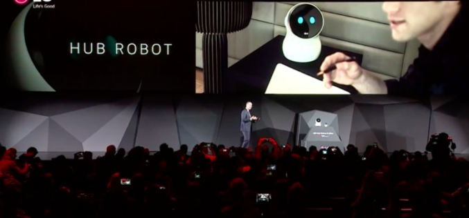 LG se expande con inteligencia artificial y sus productos robóticos en el CES 2017
