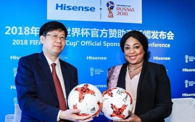 Hisense será Sponsor Oficial de la Copa MundialTM de la FIFA 2018