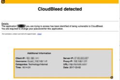 Symantec identificó más de 2.000 aplicaciones potencialmente afectadas por CloudBleed