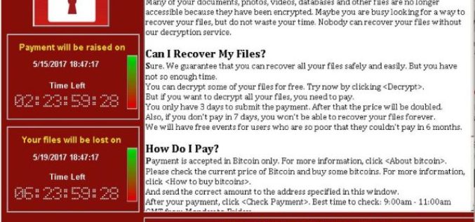Symantec informa lo que necesita saber sobre el software de secuestro informático WannaCry