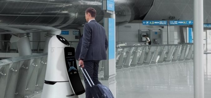 Los robots de LG toman  el aeropuerto más grande de Corea