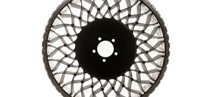 Goodyear desarrolla tecnología de neumáticos sin aire para cortadoras de césped