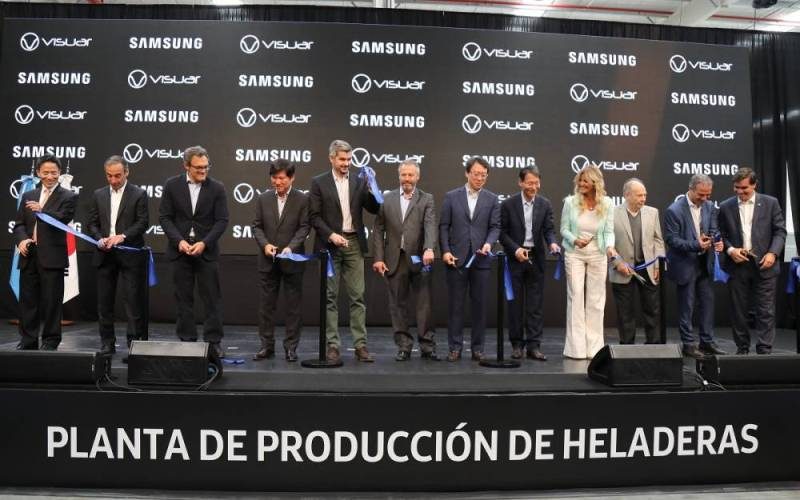 Inaugurada planta de heladeras Samsung de última generación, en Argentina