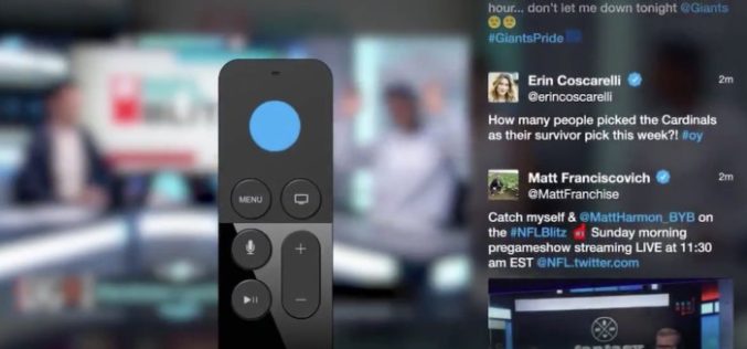Twitter actualiza aplicación para Apple TV
