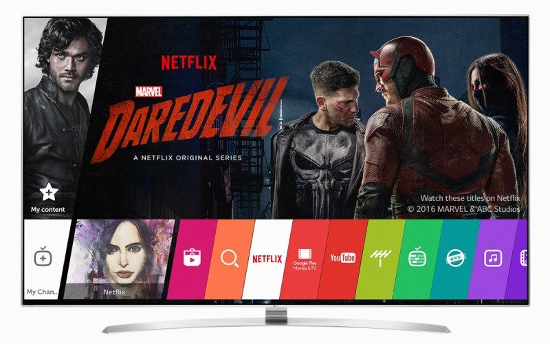 LG explica el impacto de los servicios streaming en la TV del futuro