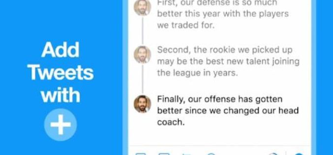 Twitter ahora permite enlazar twets en forma de hilos de conversación
