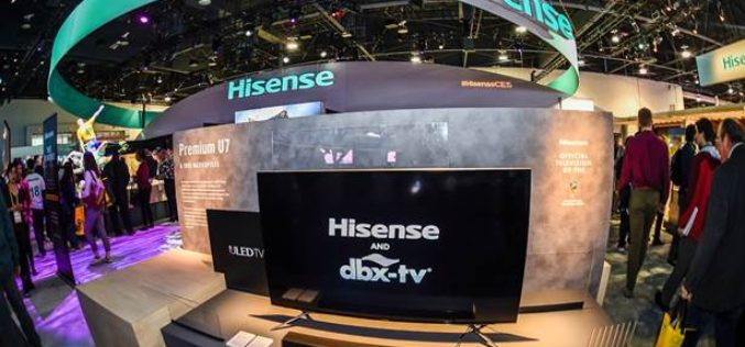 Hisense presentó toda su tecnología para disfrutar de la Copa mundial de la FIFA Rusia 2018 como nunca antes