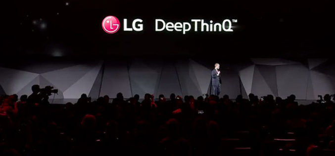 Plataforma DeepThinQ de LG fue presentada en el CES 2018