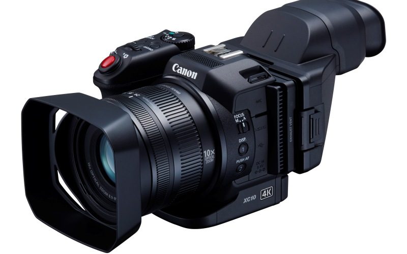 Canon lanzó gama de videocámaras 4K