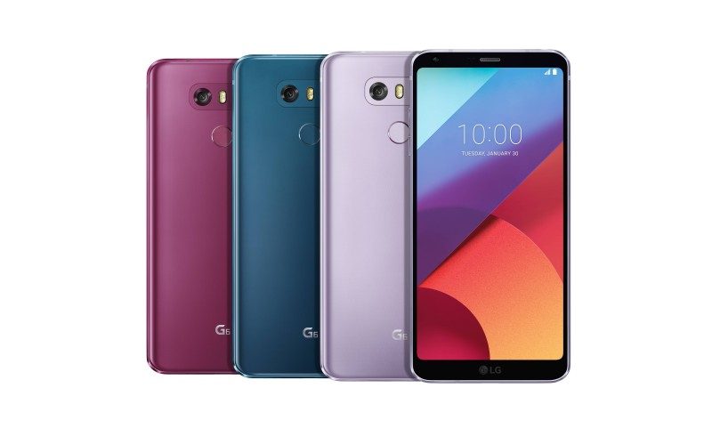 LG anuncia una nueva gama de colores  para los Smartphones LG V30, G6 Y Q6