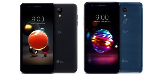 LG anunciará la serie K8 y K10 de Smartphones en el MWC