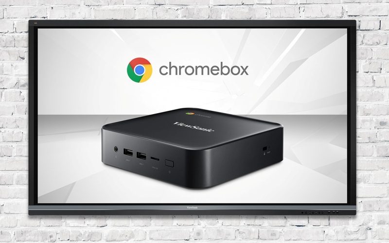 ViewSonic presenta Chromebox para el sector educativo, de señalización y empresarial