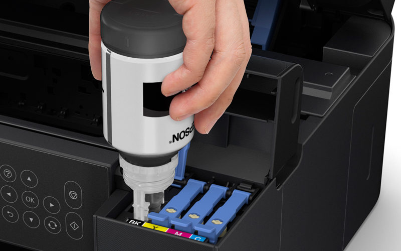 Epson lanza Ecofit, tecnología inteligente de llenado de tinta para impresoras