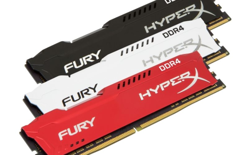 HyperX expande sus líneas de productos FURY DDR4 e Impact DDR4