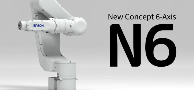 Epson lanza nueva versión de su robot de 6 ejes y un sensor de fuerza con diseño hueco