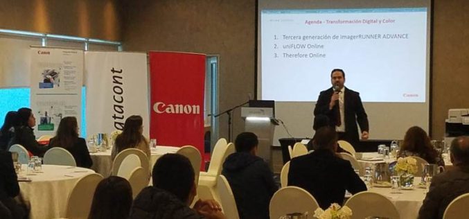 Canon presentó innovadoras soluciones de impresión para el mercado peruano