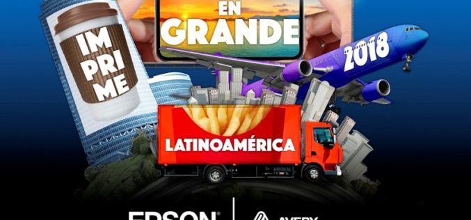 Epson y Avery Dennison lanzan concurso “Imprime en grande” en América Latina