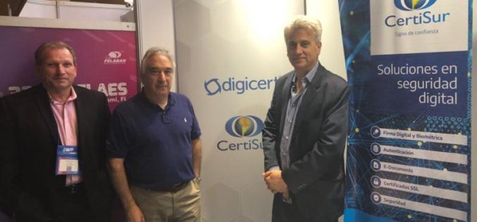 Digicert y Certisur presentes en el Celaes 2018