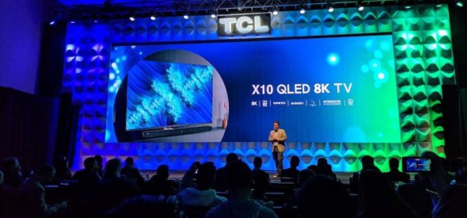 TCL X10 gana el prestigioso premio 8K TV en CES 2019