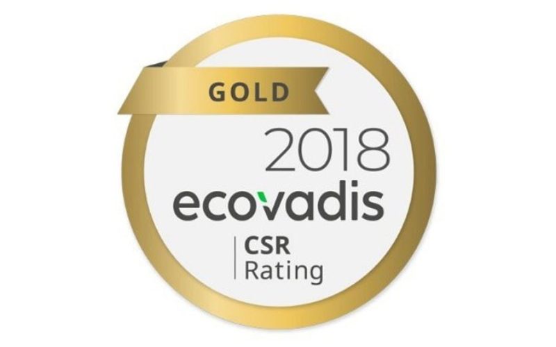 Epson recibe el premio Gold Rating de EcoVadis por sus trabajos de sustentabilidad