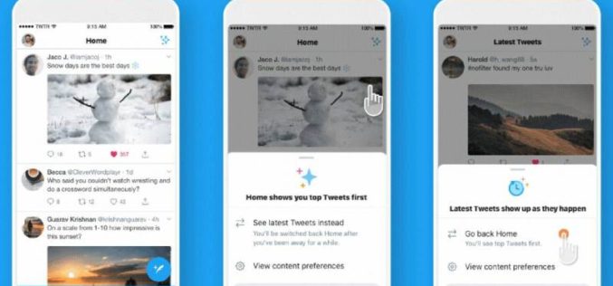 Twitter ya permite a los usuarios de Android cambiar orden cronológico