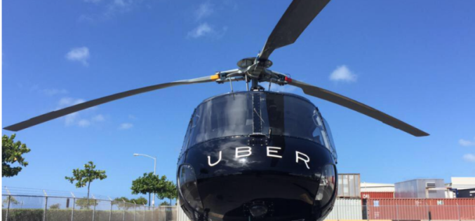 Uber estrena servicio aéreo en Nueva York